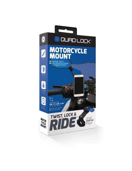 Moto - Support pour Guidon - Quad Lock® Europe - Magasin officiel