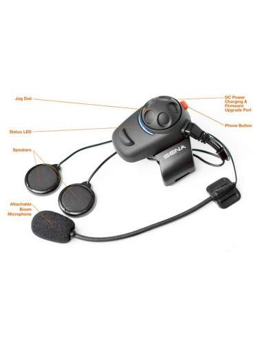 Intercom Sena SMH5 Solo pour Scooter et Moto Intercom Sena SMH5 Solo pour Scooter et Moto
