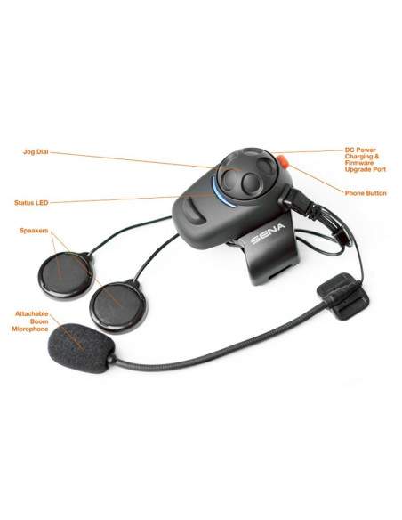 Intercom Sena SMH5 Solo pour Scooter et Moto Intercom Sena SMH5 Solo pour Scooter et Moto