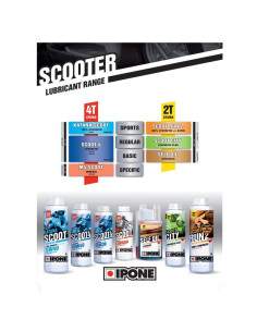 HUILE SCOOT RUN 2 100 % SYNTHETIC 2T IPONE 2