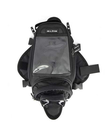 Sac de Réservoir Aimanté Etanche S-LINE - 40.748006 Sac de Réservoir Aimanté Etanche avec 4 Rangements d'une capacité de 9 litre
