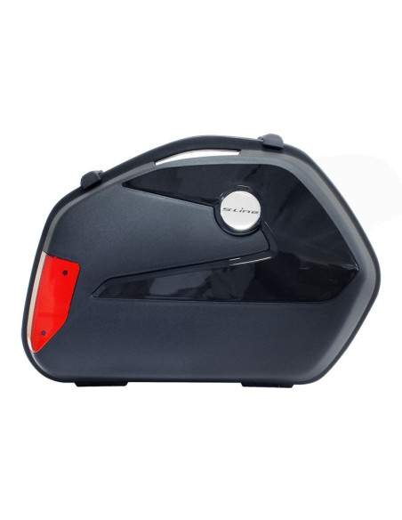 Paire de Valises Latérales 22L | 48x22x35cm S-LINE - 202.4211 Paire de Valises Latérales 22L 48x22x35cm 2