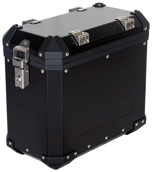 Valise Latérale Enduro Noir Sline KS3800 38 Litres Noir