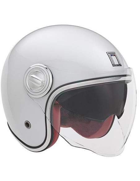 CASQUE NOX HERITAGE PREMIUM BLANC NACRE