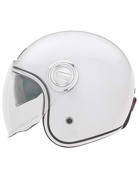 CASQUE NOX HERITAGE PREMIUM BLANC NACRE