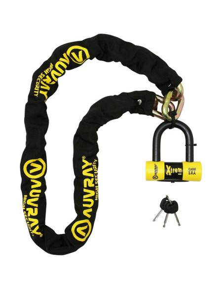 Chaine SRA Auvray Xtrem 140CM avec Bloque Disque