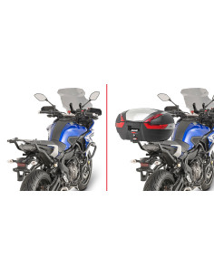 Top Case pour Moto A-pro, Top Case avec Feux Stops pour Moto, Scooter et  Quad, 32 L