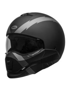 Casque Bell Broozer Arc Noie et Gris