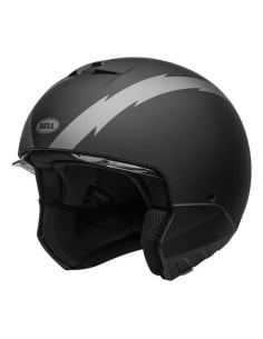 Casque Bell Broozer Arc Noie et Gris 2