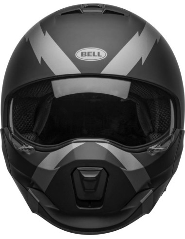 Casque Bell Broozer Arc Noie et Gris