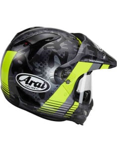 Casque Arai Tour X4 Cover Gris et Jaune 2