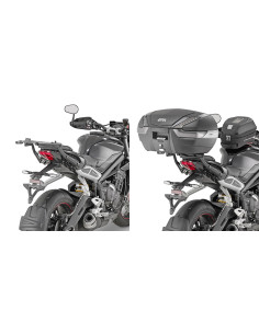 Support Top Case Givi Triumph Street Triple | 2017 à 2024