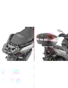 Support Top Case Yamaha Xmax 125-300 et Tricity | 18 à 21