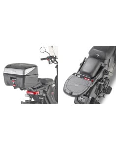 Support Top Case NIU UQI GT | A partir 2021 | Givi Monolock