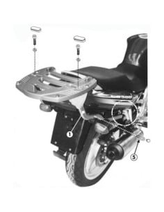 Support Top Case Givi Suzuki GS 500 | 2001 à 2007