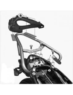 Support Top Case Monolock Suzuki Gladius 650 | 09 à 16