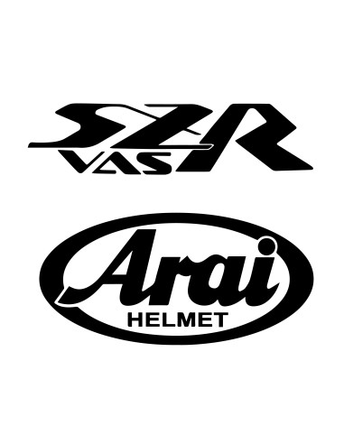 Stickers personnalisation pour casque Arai SZ-R VAS