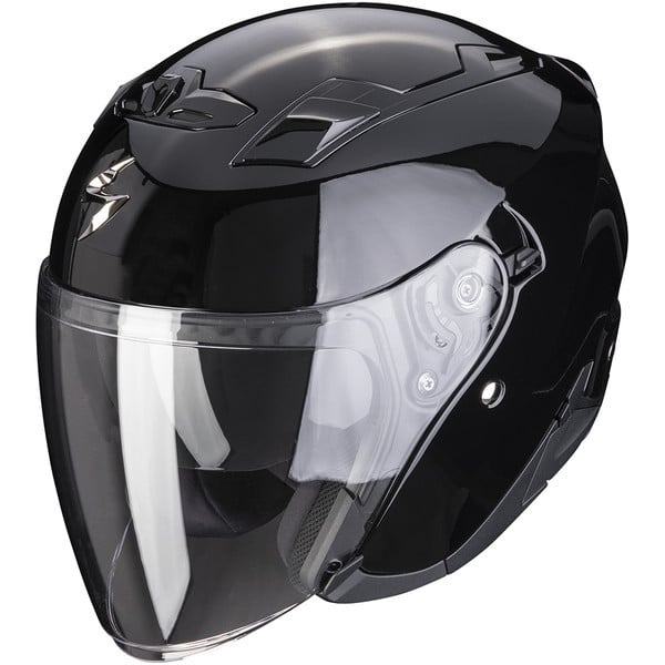 Casque Scorpion Exo-230 list: Noir Brillant|Noir|Blanc|Gris|Rouge|Bleu|Multicolore