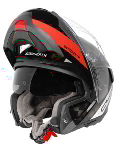Casque Schuberth C4 Pro Carbone Avio Rouge 2