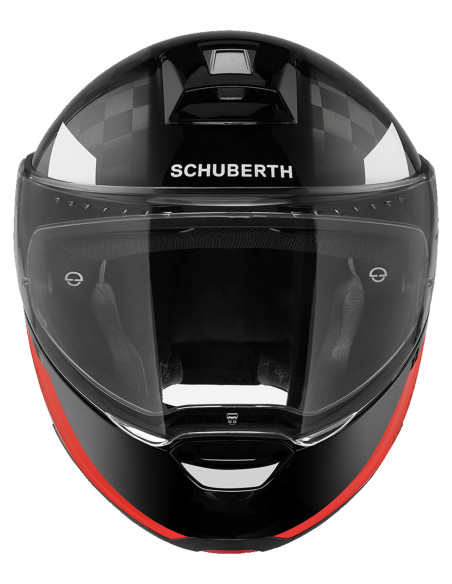 Casque Schuberth C4 Pro Carbone Avio Rouge