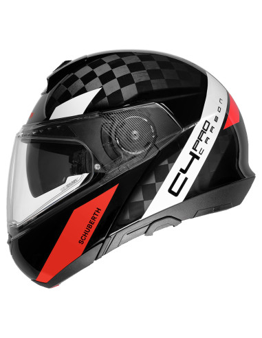 Casque Schuberth C4 Pro Carbone Avio Rouge