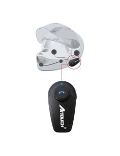 KIT BLUETOOTH AITOUCH POUR CASQUE MOTO