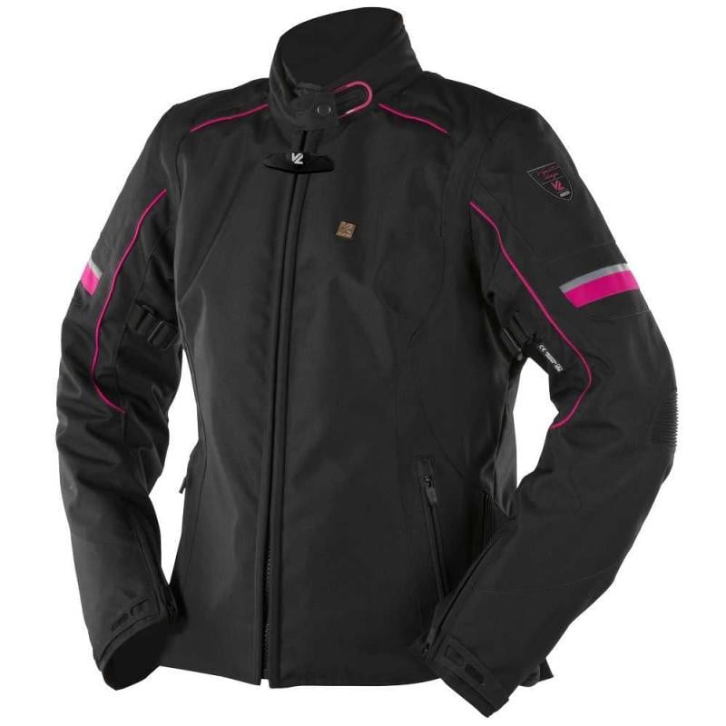 Veste Moto Vquattro Livya list: Noir et Rouge|Noir|Blanc|Rouge|Multicolore