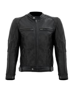 Blouson Cuir S-line Vintage pour Homme