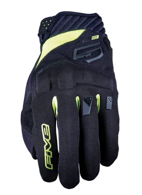 Gants Five RS3 Evo list: Noir / Jaune Fluo|Noir|Blanc|Rouge|Jaune|Vert|Multicolore