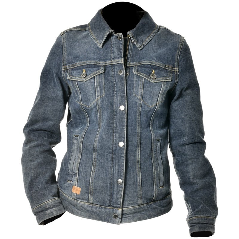 Veste Jean Moto Femme Overlap Harper