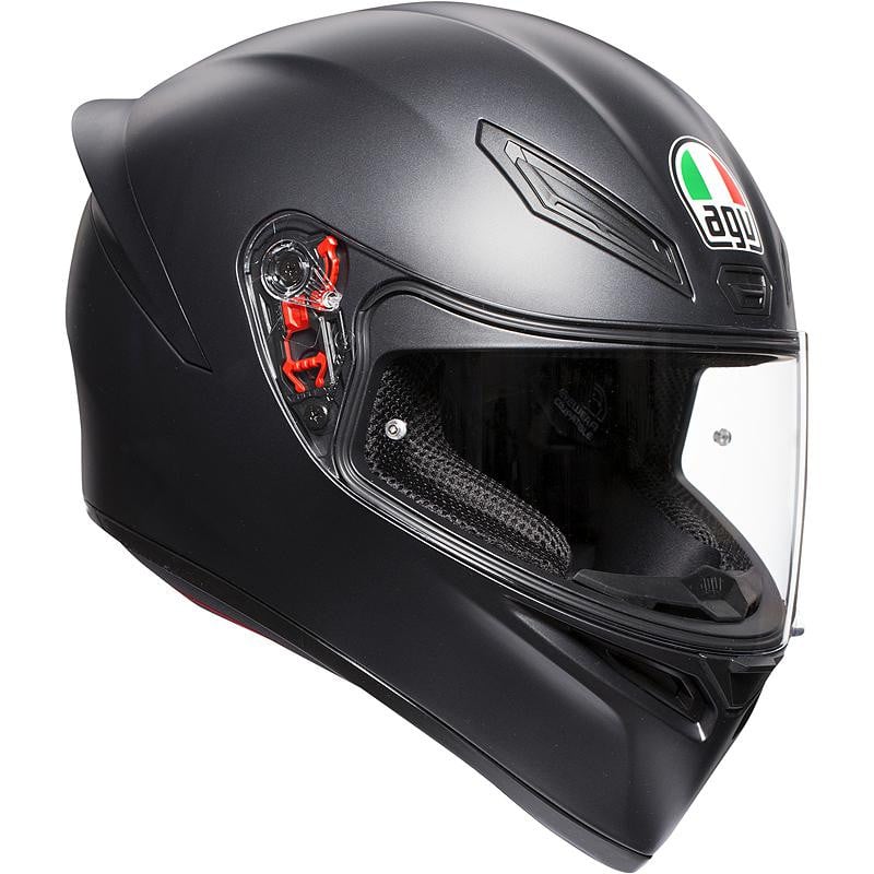 Casque AGV K1 list: Noir Mat|Noir|Blanc