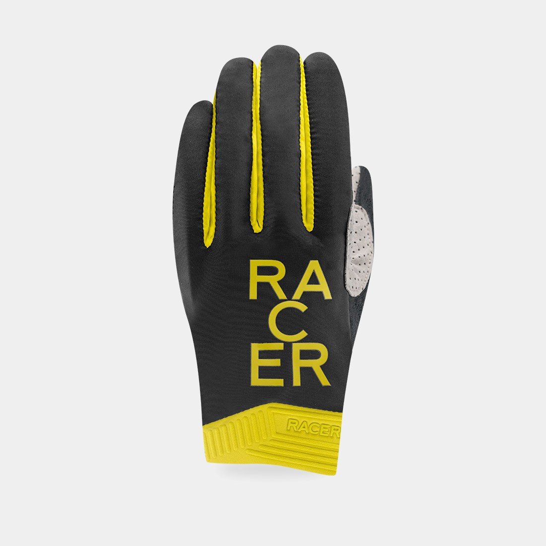 Gants Racer GP Style 2 | Gants Vélo list: Noir / Jaune Fluo|Noir|Blanc|Gris|Rouge|Jaune|Multicolore