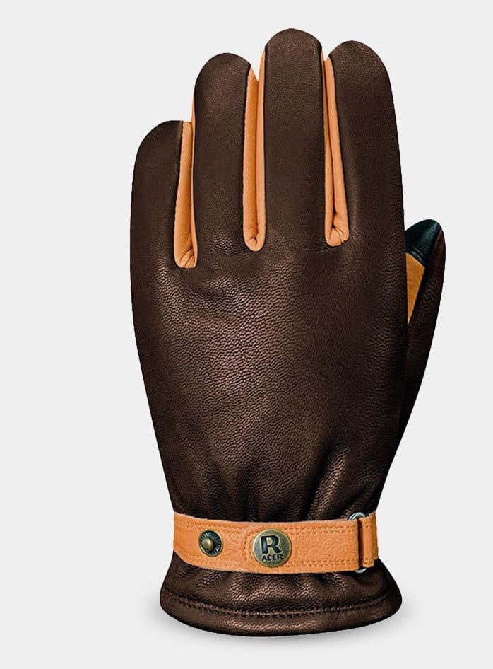 Gants racer Legacy list: Marron|Noir|Marron