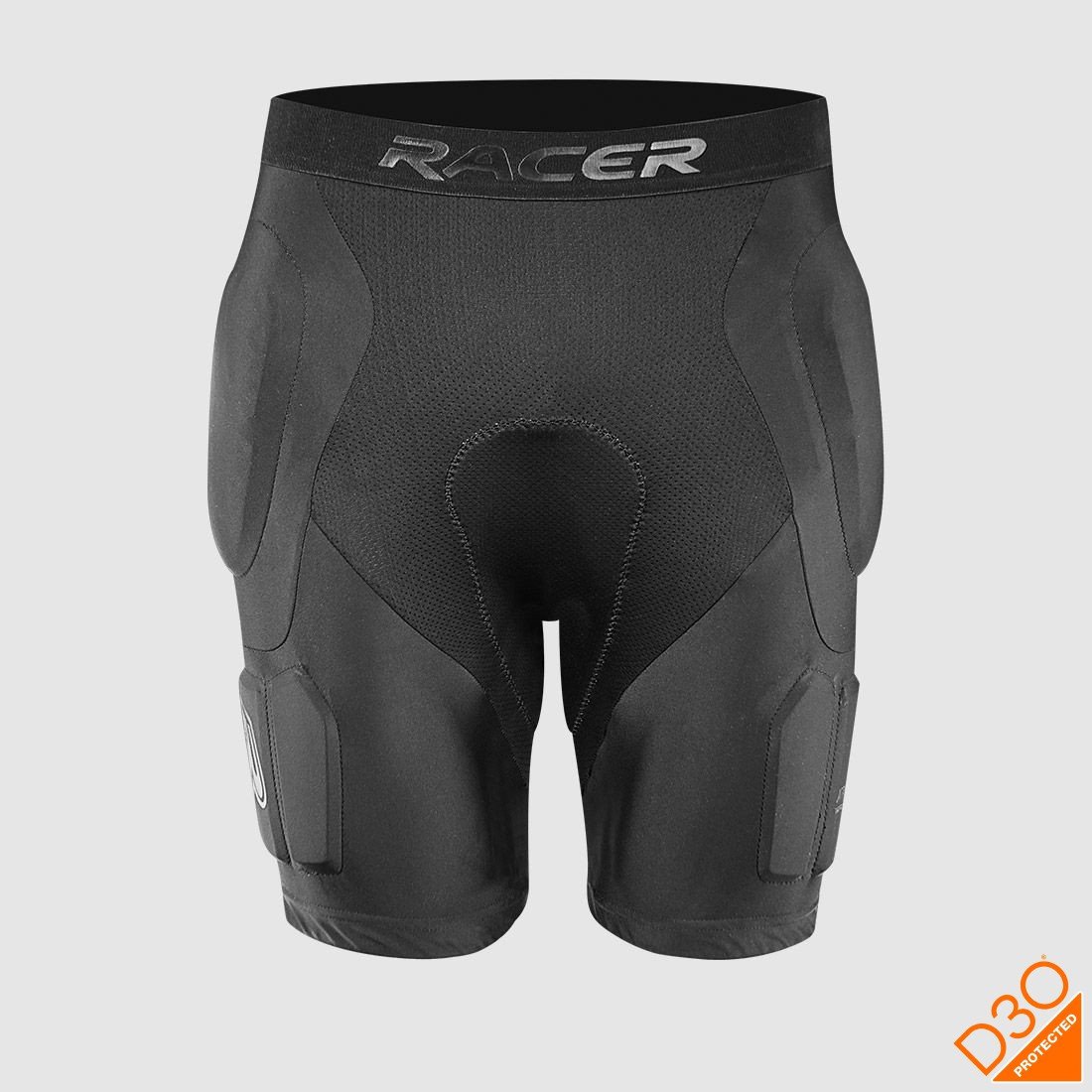 Short Protection Moto | Racer Profile-2 D3O list: Noir|Noir