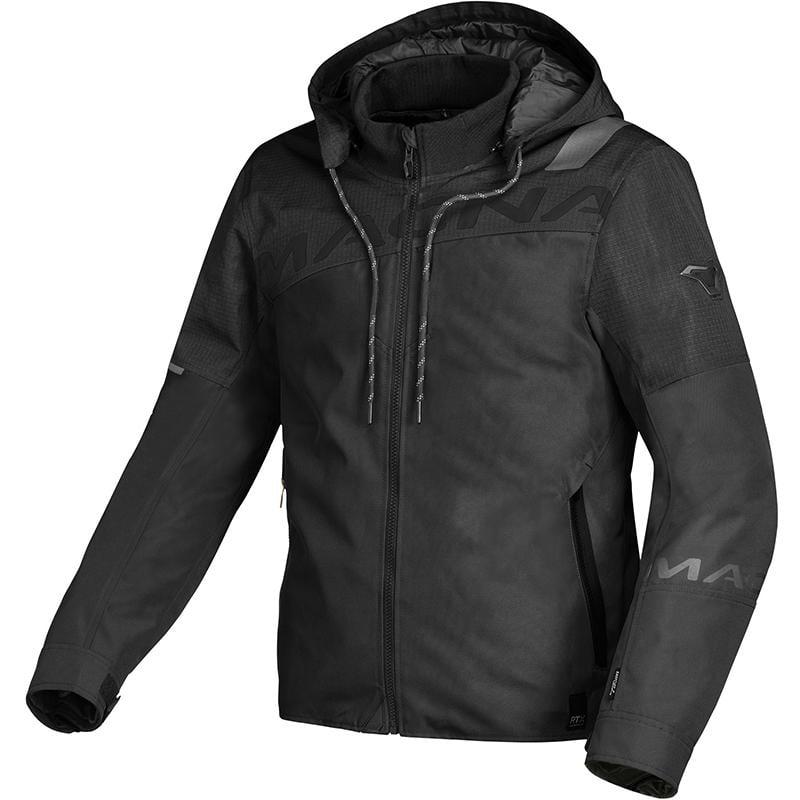 Veste Moto Macna Racoon list: Noir|Noir|Blanc|Vert