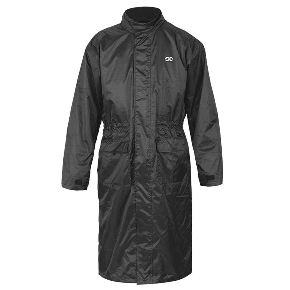 Veste Pluie Moto 4Square City Longue list: Noir|Noir