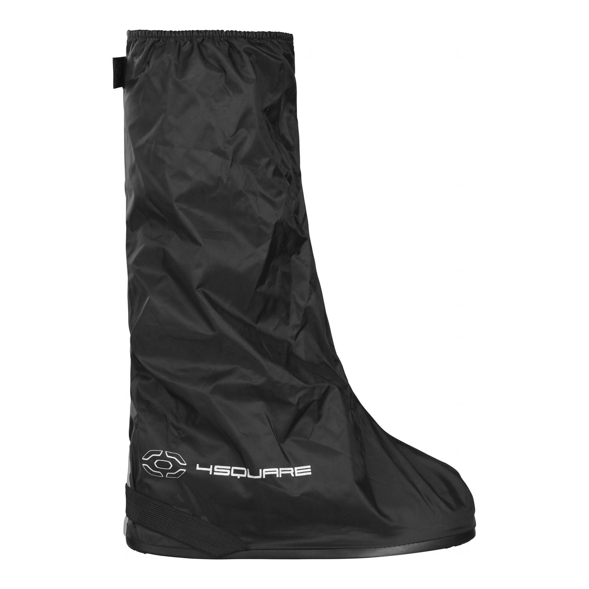 Sur-Bottes Pluie Moto 4Square Spate list: Noir|Noir