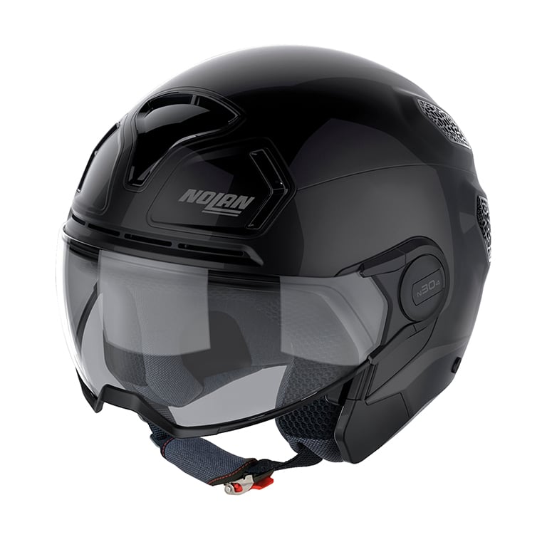 Casque jet Nolan N 30-4 T list: Noir Brillant|Noir|Blanc|Gris