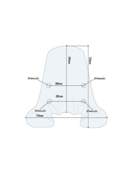 Pare-Brise Honda SH 125 | Givi 1117A Pare-Brise Honda SH 125 | Givi 1117A
