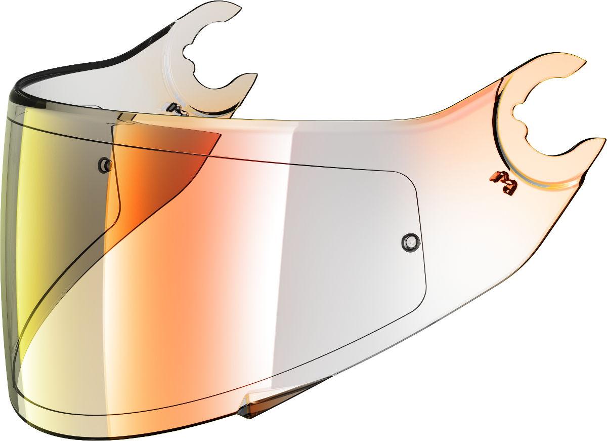 Visière Iridium Shark VZ160 pour Skwal / D-Skwal / Spartan Iridium Rouge