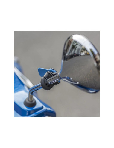 Support Smartphone Quad-Lock Rétroviseur