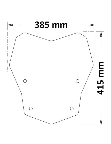 Pare Brise Isotta Fumé Foncé Silence S01 - Seat MO
