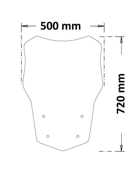 Bulle Haute Classic Isotta pour Silence S01 ou Seat MO