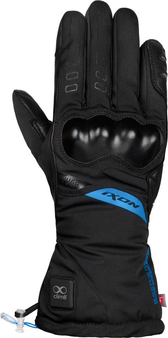 Gants Chauffants Ixon It Yuga Noir Bleu - Gants Moto IXON
