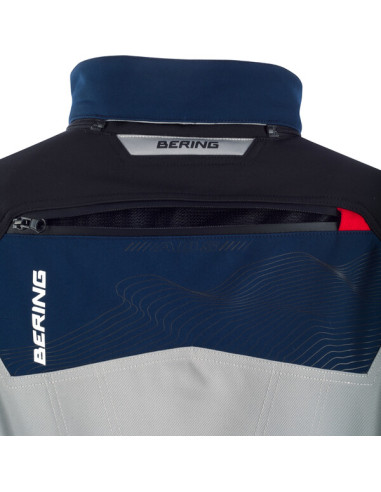 Veste Moto Bering Freeway Touring Gris