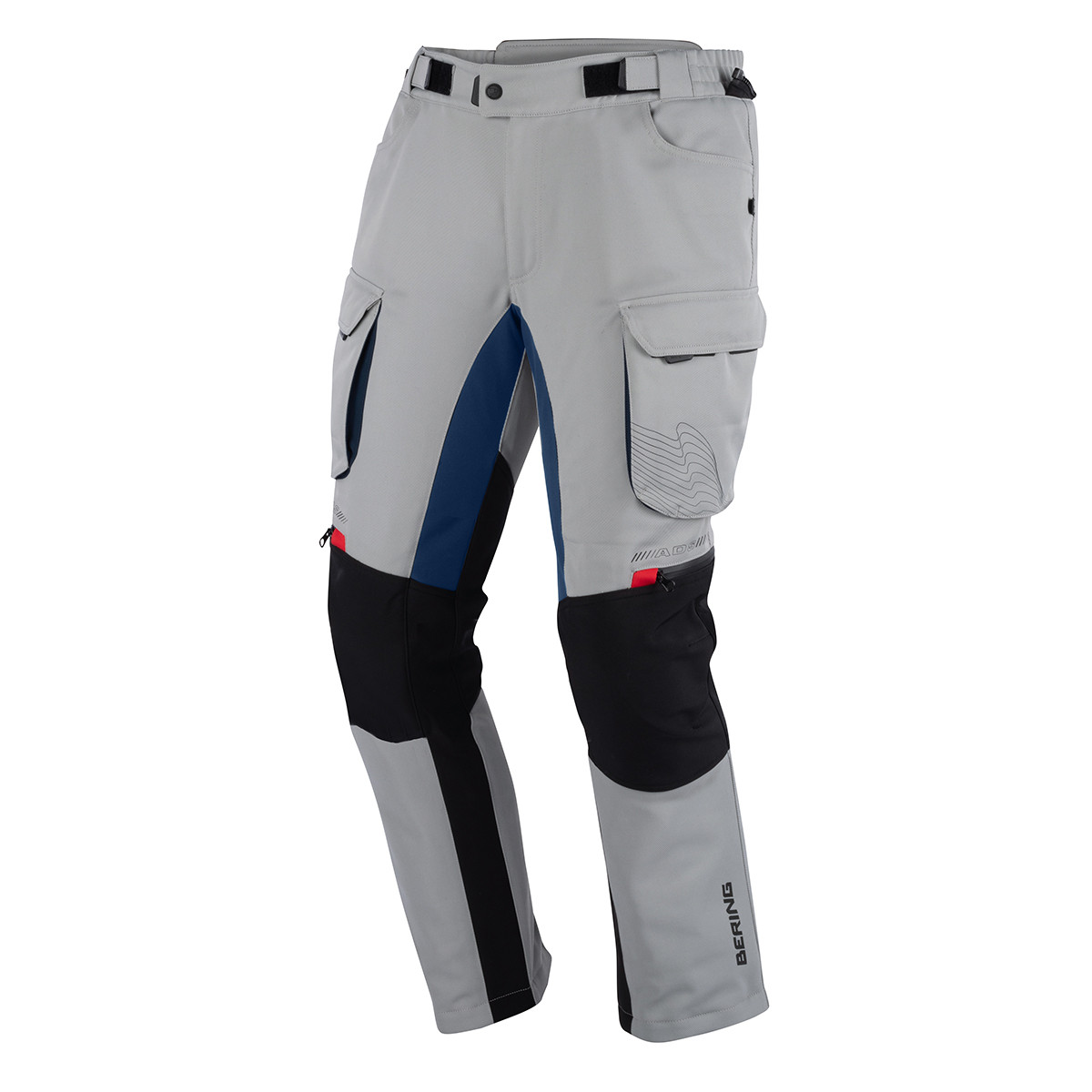 Pantalon Bering Freeway Gris Navy - Pantalon moto BERING
