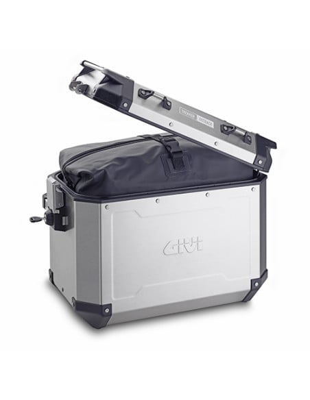 Paire de Valises Latérales Trekker 37 Litres Aluminium