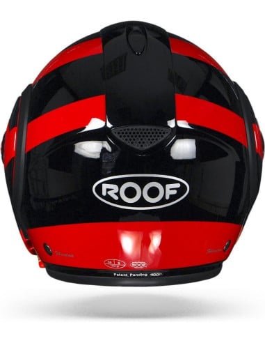 Casque Roof RO9 BoXXer Fuzo Noir-Rouge