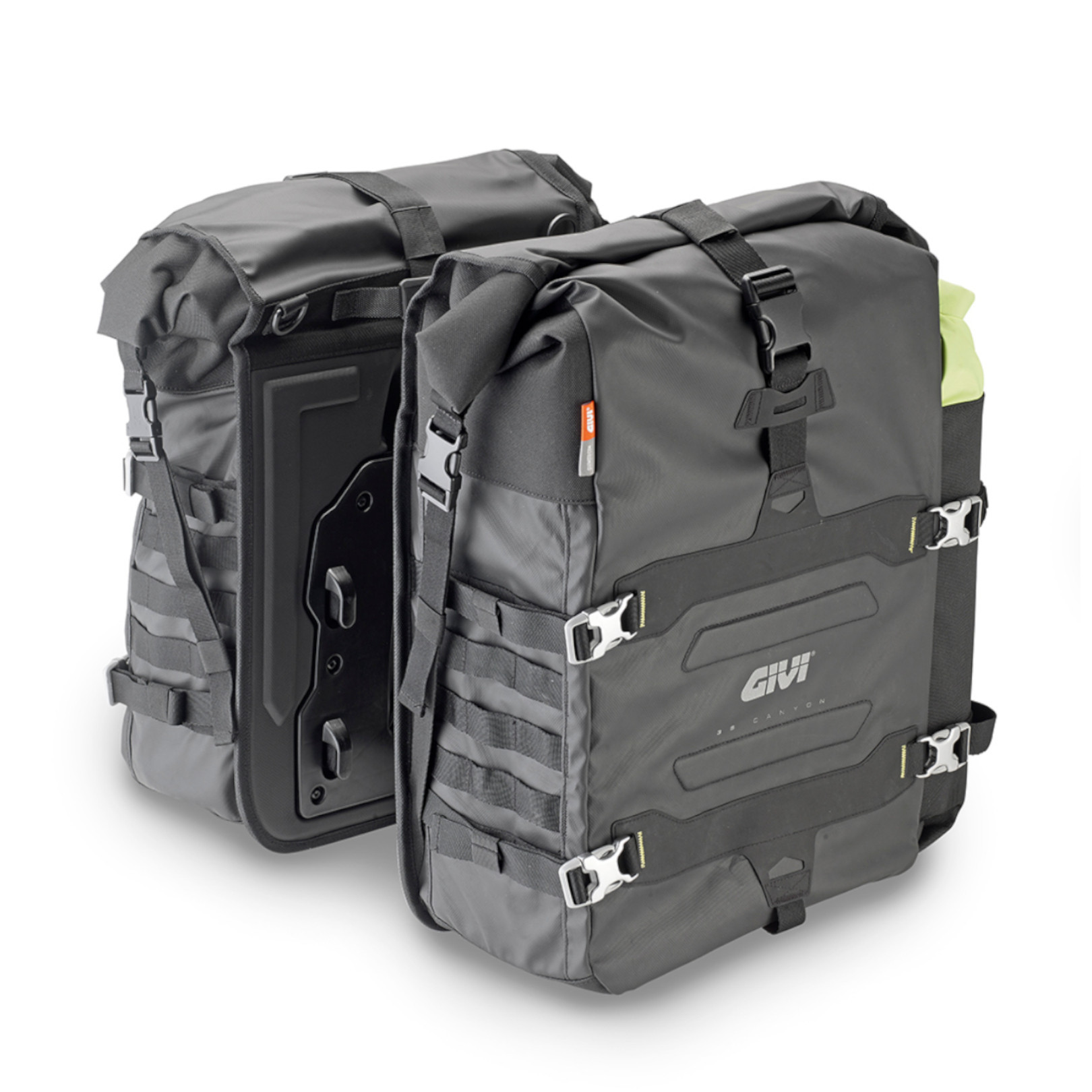 Sacoches Latérales Givi GRT709 Canyon 2x35L - Bagagerie moto souple GIVI