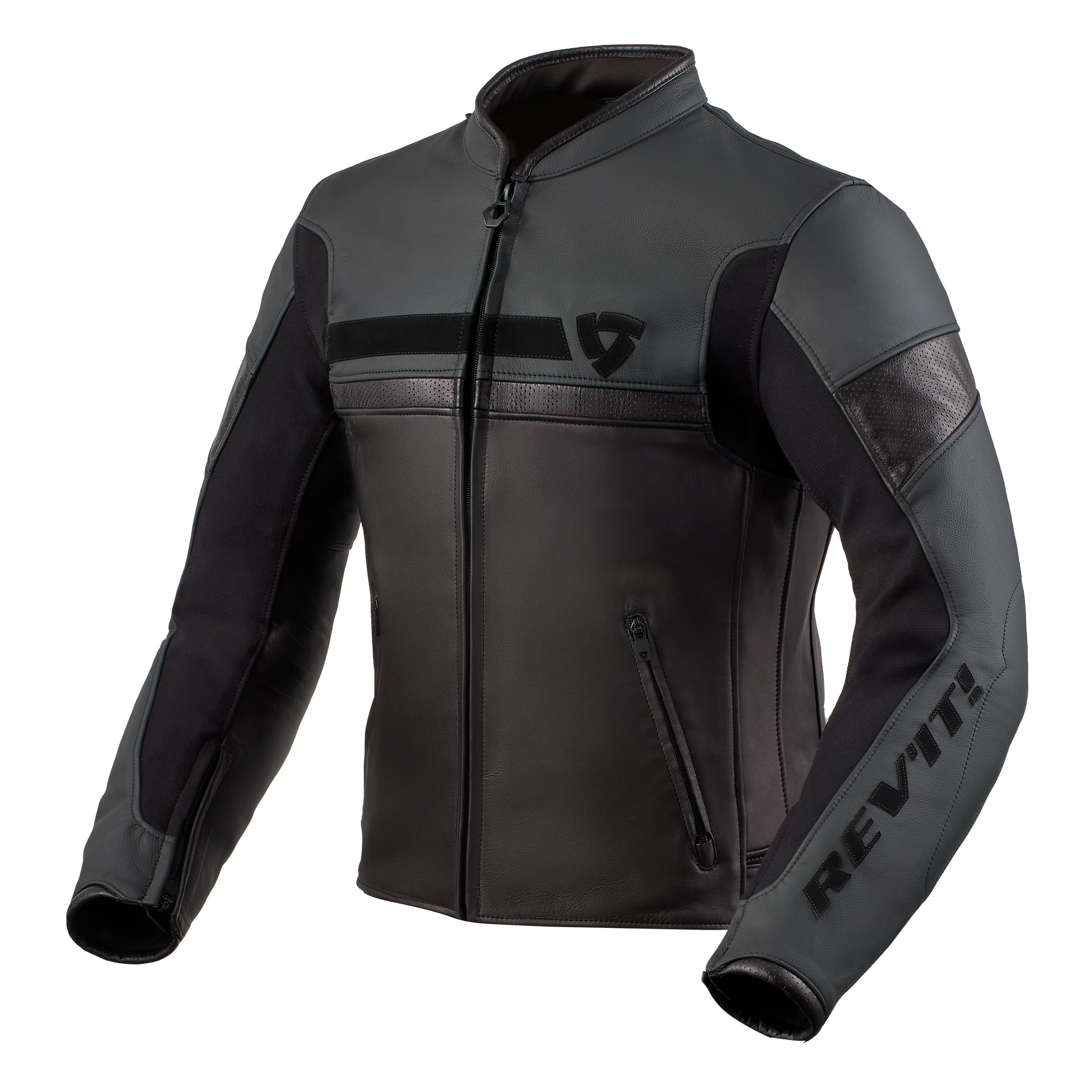 Veste Rev'it Mile list: Noir|Noir|Rouge|Multicolore